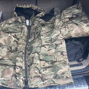 Військові зимові куртки мультікам Британія. Комуфляжні куртки мультіка