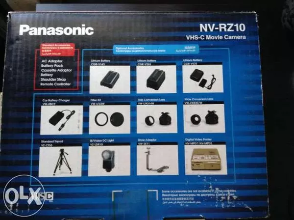 Продается видеокамера Panasonic NV-RZ 10EN 2
