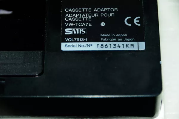 Продаются VHS-C адаптеры Panasonic 3
