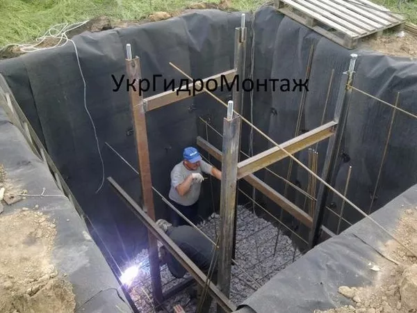 Устройство фундамента под водонапорную башню Рожновского ВБР 3