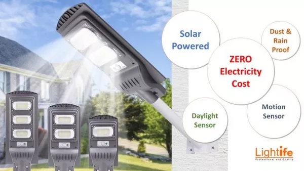 Продам вуличний світильник на сонячній батареї Solar LED Street Light  7