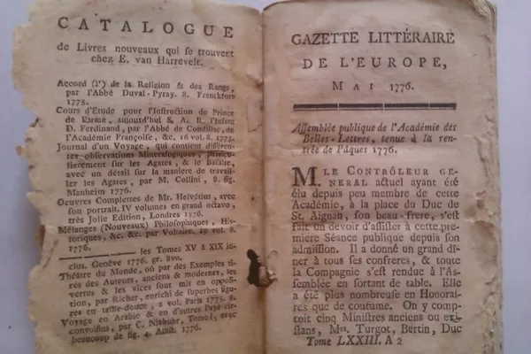 французская литературная газета 1776 года 3